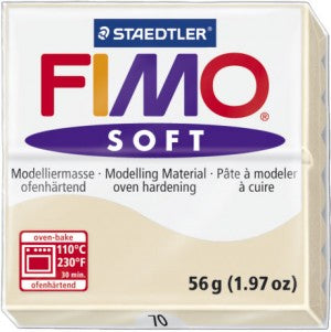 Fimo Soft Block Modelling Clay Sahara 57g