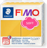 FIMO SOFT BLOCK MODELLING CLAY MANGO CARAMEL 57G