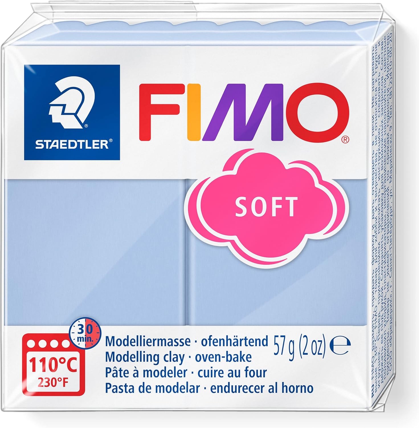 FIMO SOFT BLOCK MODELLING CLAY MORNING BREEZE