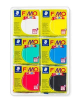 Fimo Kids Modelling Clay Colour Basic Set 6 SET
