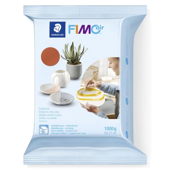 Fimo Air-Dry Modelling Clay Terracotta 1kg