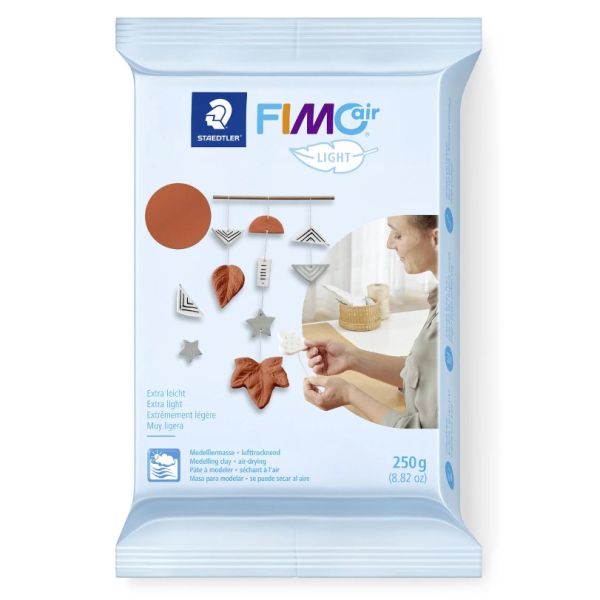 Fimo Air-Dry Light Modelling Clay Terracotta 250g