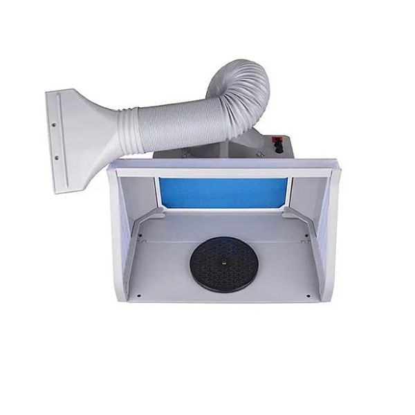 FORMULA AIRBRUSH SPRAY BOOTH WITH LIGHTS & EXHAUST LARGE