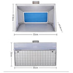 FORMULA AIRBRUSH SPRAY BOOTH WITH LIGHTS & EXHAUST LARGE