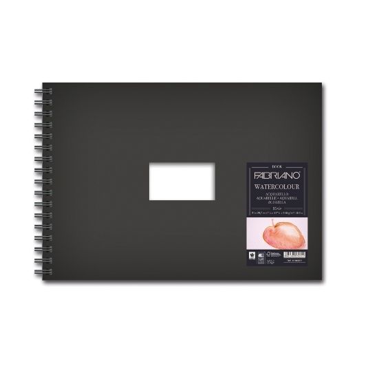 Fabriano Watercolour Book 300gsm Spiral A4