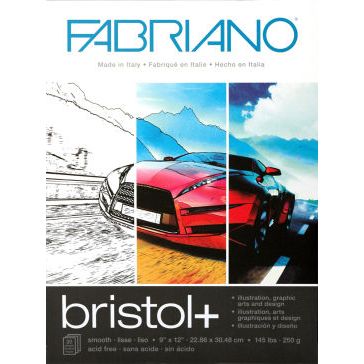 Fabriano Bristol Pad 250gsm 20 Sheets A4