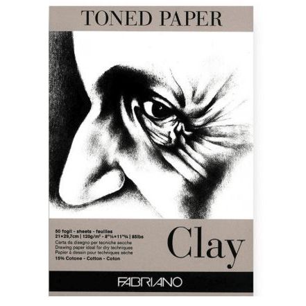 Fabriano Toned Paper Pad 120gsm Clay