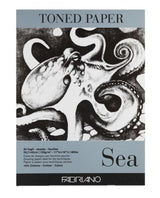 Fabriano Toned Paper Pad 120gsm Sea A3