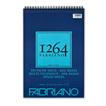 Fabriano 1264 Mixed Media Pad 300gsm Top Spiral 30 Sheets A3