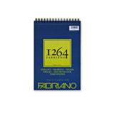 Fabriano 1264 Drawing Pad 180gsm Top Spiral 50 Sheets A4