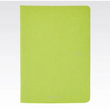 Fabriano Ecoqua Stapled Notebook Lime Plain A5