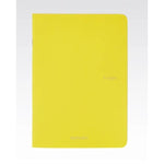Fabriano Ecoqua Stapled Notebook Lemon Plain A5