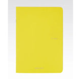 Fabriano Ecoqua Stapled Notebook Lemon Plain A5