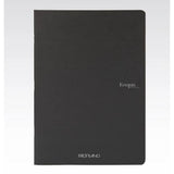 Fabriano Ecoqua Stapled Notebook Black Plain A5