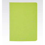 Fabriano Ecoqua Stapled Notebook Lime Dotted A5