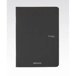 Fabriano Ecoqua Stapled Notebook Black Dotted A5
