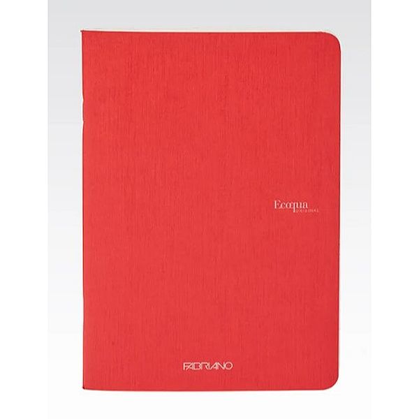 Fabriano Ecoqua Stapled Notebook Raspberry Dotted A5