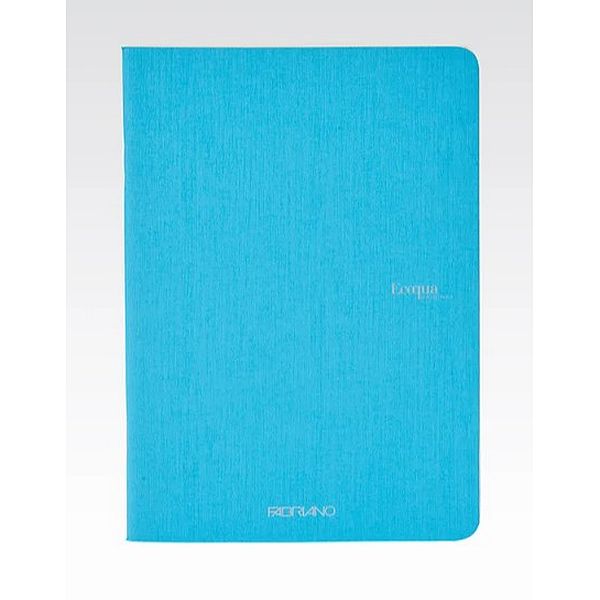 Fabriano Ecoqua Stapled Notebook Turquoise Dotted A5