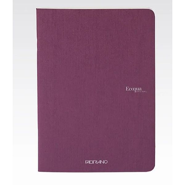 Fabriano Ecoqua Stapled Notebook Wine Dotted A5