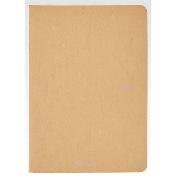 Fabriano Ecoqua Stapled Notebook Brown Grid A5