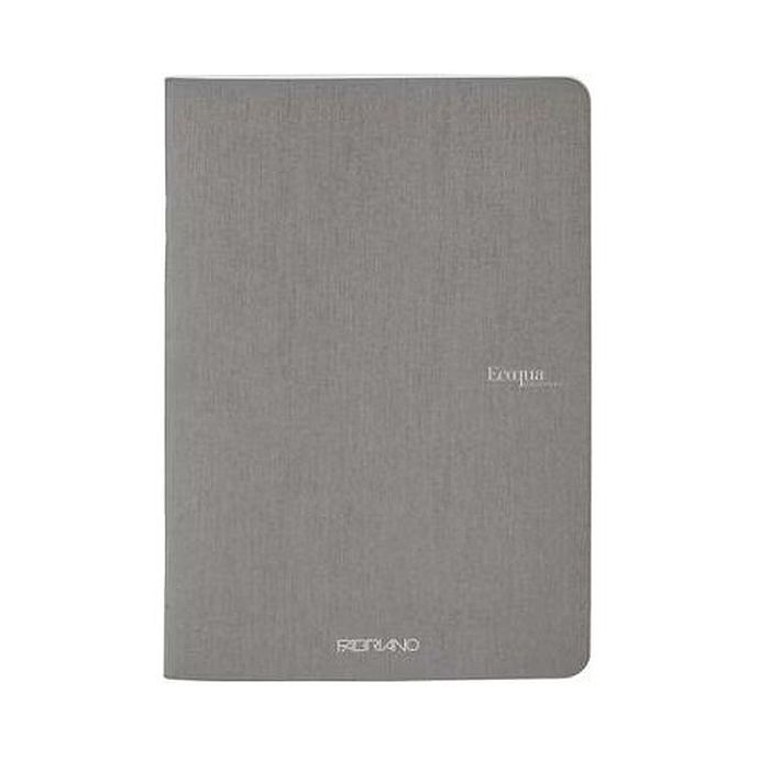 Fabriano Ecoqua Stapled Notebook Anthracite Lined