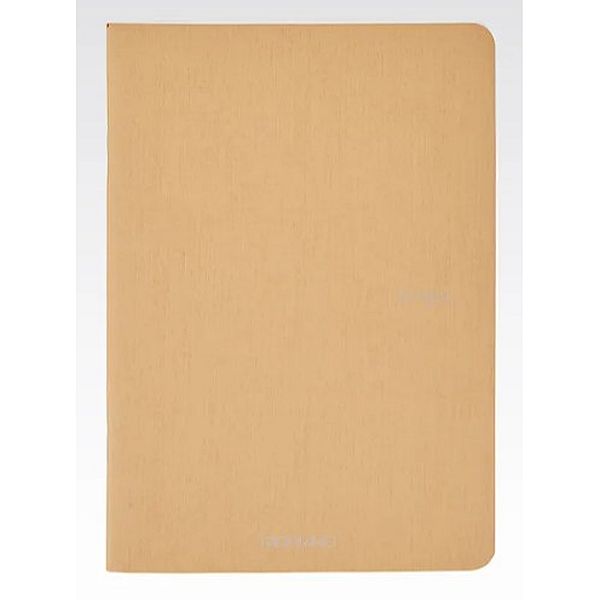 Fabriano Ecoqua Stapled Notebook Brown Lined A5