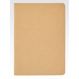 Fabriano Ecoqua Stapled Notebook Brown Lined A5