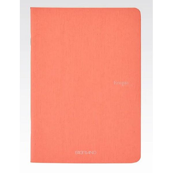 Fabriano Ecoqua Stapled Notebook Flamingo Lined A5
