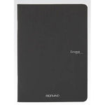 Fabriano Ecoqua Stapled Notebook Black Lined A5