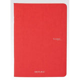 Fabriano Ecoqua Stapled Notebook Raspberry Lined A5