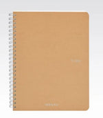 Fabriano Ecoqua Spiral Notebook Brown Plain A5