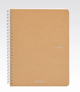 Fabriano Ecoqua Spiral Notebook Brown Plain A5