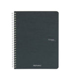 Fabriano Ecoqua Spiral Notebook Black Plain A5