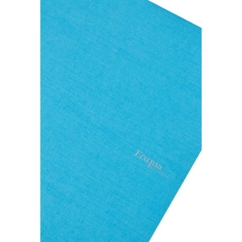Fabriano Ecoqua Spiral Notebook Turquoise Plain A5