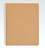 Fabriano Ecoqua Spiral Notebook Brown Grid A5