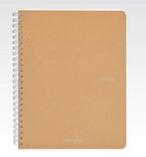 Fabriano Ecoqua Spiral Notebook Brown Grid A5