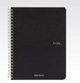Fabriano Ecoqua Spiral Notebook Black Grid A5