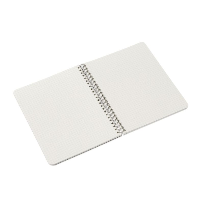 Fabriano Ecoqua Spiral Notebook Turquoise Grid A5