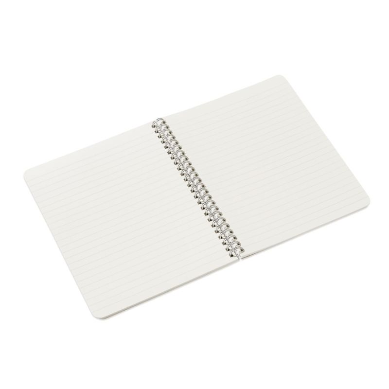 Fabriano Ecoqua Spiral Notebook Raspberry Lined A5