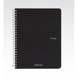 Fabriano Ecoqua Spiral Notebook Black Lined A5