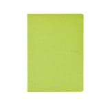 Fabriano Ecoqua Stapled Notebook Lime Plain A4
