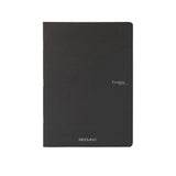 Fabriano Ecoqua Stapled Notebook Black Plain A4