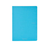 Fabriano Ecoqua Stapled Notebook Turquoise Plain A4