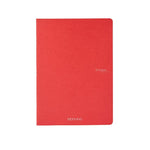 Fabriano Ecoqua Stapled Notebook Raspberry Grid A4