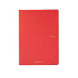 Fabriano Ecoqua Stapled Notebook Raspberry Grid A4