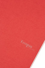 Fabriano Ecoqua Stapled Notebook Raspberry Grid A4