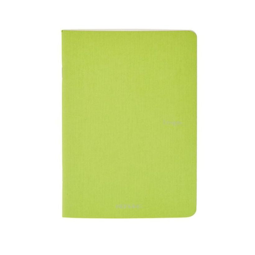 Fabriano Ecoqua Stapled Notebook Lime Lined A4