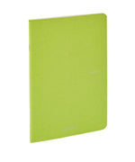 Fabriano Ecoqua Stapled Notebook Lime Lined A4