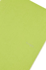 Fabriano Ecoqua Stapled Notebook Lime Lined A4