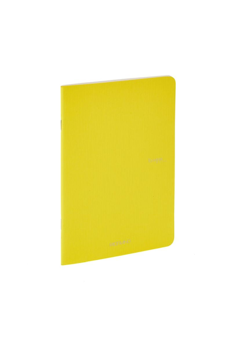 Fabriano Ecoqua Stapled Notebook Lemon Lined